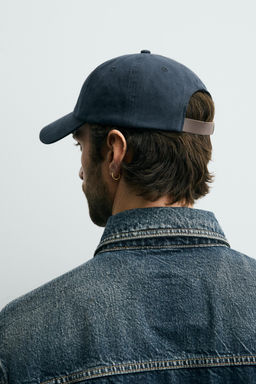 GORRA TEXTO BORDADO / Azul - Zara фото 3