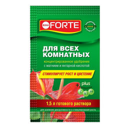 Компл. мин. удобр. "Bona Forte Красота" Для всех комнатных растений амп.10мл