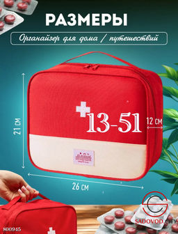 Аптечка домашняя и автомобильная сумка органайзер