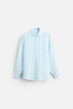 100% LINEN SHIRT - Zara фото 14