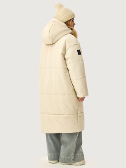 Пальто 6з5026 сливочный