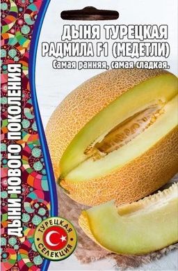 Дыня Радмила турецкая F1 4 шт РЕДКИЕ СЕМЕНА