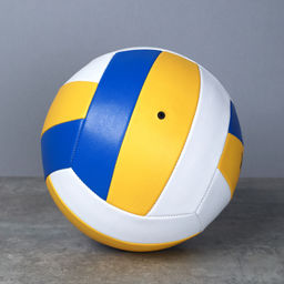 Мяч волейбольный Woohooo Volley / Размер 5 / ПВХ 1,6 / Синий / уп 50/ - Галеонтрейд фото 2