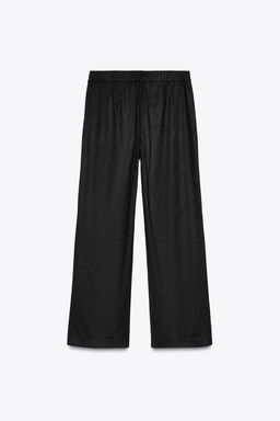 FAUX SUEDE TROUSERS - Zara фото 8