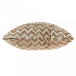 Наволочка декоративная 45х45см Гирвас, велсофт Volna набивной, тиснение зигзаг, полиэстер 100%, плотность 270г/м2, на молнии, на картоне, Домашняя мода (Россия) фото 4
