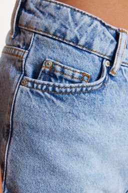 TRENDYOLMILLA Ekru Denim Puskullu Denim %100 Pamuklu Plaj Sort TBESS23SR00029  фото 4