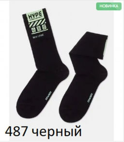 Носки муж. ACTIVE 22С-97СП (удл, светонакоп)(48/6) - 487 черный