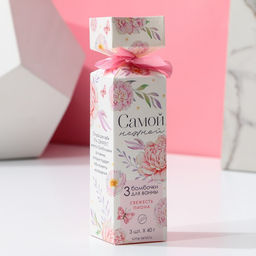 Цена за 2 шт. Бомбочки для ванны Нежной!, 3?40 г, аромат свежесть пиона, Чистое счастье  фото 2