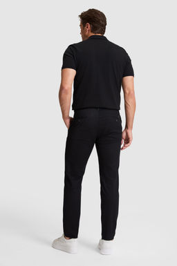 Erkek Siyah Kanvas / Chino Pantolon