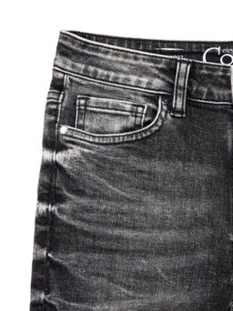 CONTE Моделирующие eco-friendly джинсы skinny со средней посадкой CON-173 washed black - Conte elegant фото 6
