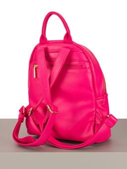 LACCOMA рюкзак Виолла-Л815-фуксия эко кожа хлопок фото 4
