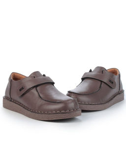 01-D7581-6 BROWN Ботинки демисезонные женские (натуральная кожа) - Фабричный китай фото 12