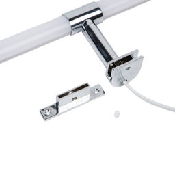 ULT-F37-8W/4500K IP44 CHROME Светодиодный светильник для подсветки мебели и зеркал ванной комнаты. Хром. ТМ Uniel