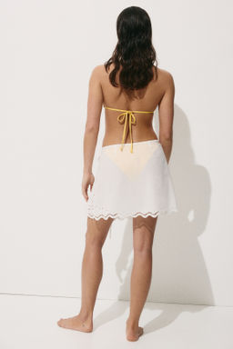 Falda playera de algod?n con tiras de anudar - H&m фото 6