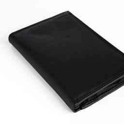 Портмоне мужское без застёжки, 3 в 1, отдел автодокументов, паспорта, карт, купюр, чёрное