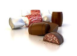 Фигурный бочонок  с кунжутом 0,7кг /Жако  фото 2