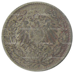 1/2 марки 1906 года J Германия