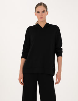 Siyah Oversize Sweatshirt