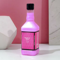 Гель для душа во флаконе виски Слёзы бывших, 500 мл, клубничное мороженое - Чистое счастье фото 2