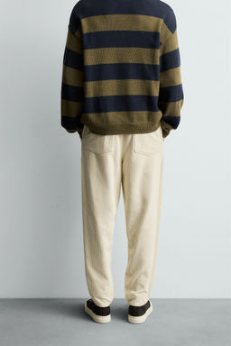 CARROT FIT CORDUROY TROUSERS - Zara фото 3