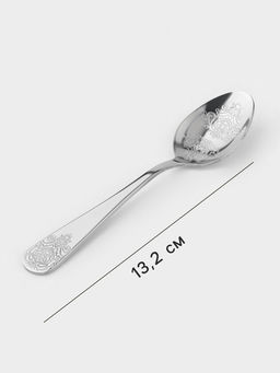 Набор чайных ложек Доляна Эмили, длина 13.2 см, 6 шт., нержавеющая сталь, серебристый  фото 2