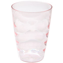 Цена за 2 шт. Стакан пластиковый 500мл "Волна" в наборе 4шт, микс цветов