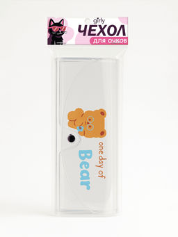 Чехол для очков GIRLY "One day of bear"