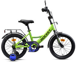 Велосипед 16" Rocket Gem, цвет зеленый