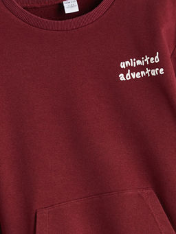 Bisiklet Yaka Erkek ?ocuk Sweatshirt