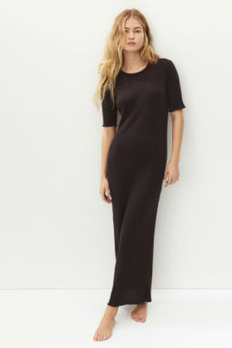 Vestido camiseta en punto de canal? - H&m фото 5