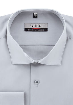 Сорочка мужская длинный рукав GREG 320/119/GR фото 9