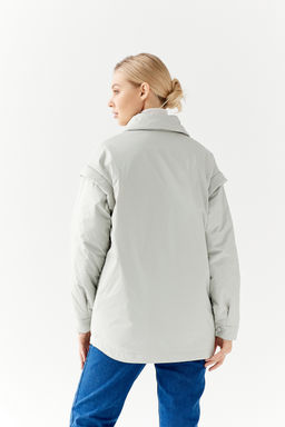 Куртка женская демисезонная 23983 (бежевый) - Kankan фото 27