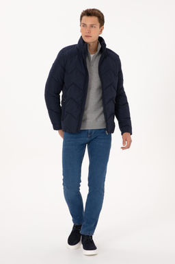 Erkek Lacivert Mont - U.s. polo assn фото 4