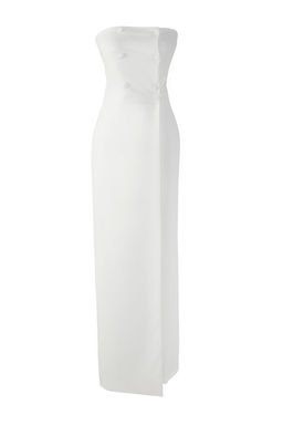 TRENDYOLMILLA Limited Edition Siyah Genis Paca Uzun Dokuma Tulum TWOSS25TU00035 фото 5