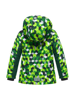 Горнолыжный костюм для мальчика зеленого цвета 9325Z - Valianly фото 3