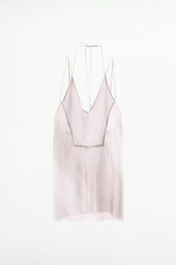 CONTRAST TIE-DYE CAMISOLE TOP - Zara фото 4