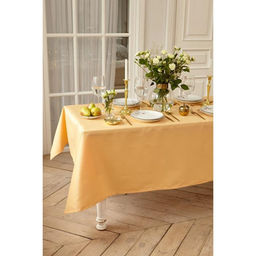 Скатерть Этель Lines 150*220 +/-3см, цв.бежевый, пл. 192 г/м2, хл с ВГМО  фото 6