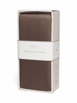 Проcтыня натяжная сатин 160x200+25 сиреневая - Lucky фото 4