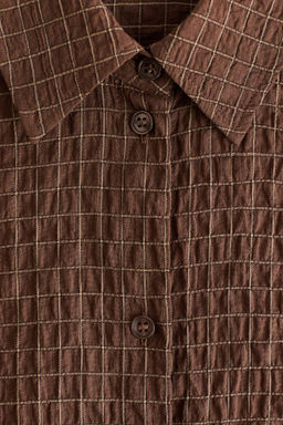 Camisa de sirsaca con fular - H&m фото 8