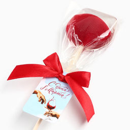 Цена за 2 шт. Леденец вино на палочке С днём 8 марта - Фабрика счастья фото 5