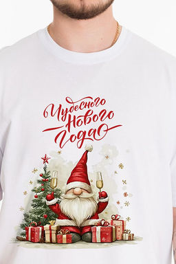 Футболка М125132Пб белый - Елена фото 3