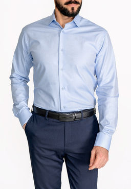 Сорочка мужская длинный рукав GREG 224/191/5159/Z_GB  фото 9