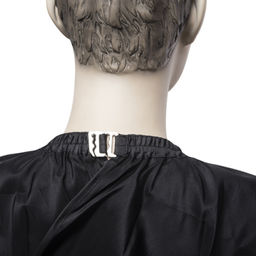 Dewal Пеньюар для стрижки Глянец AA04Black, 128 х 146 см, черный глянцевый