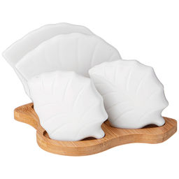 НАБОР ДЛЯ СПЕЦИЙ LEFARD NATIVE 3 ПР. НА ДЕР. ПОДСТАВКЕ 13,5*9 CM