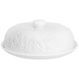 Блинница 23*23*9,5 см "Цветочки" фарфор