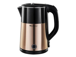 Чайник эл. 1,7 л мет. 2200Вт, "Kelli", арт. 1802-KL