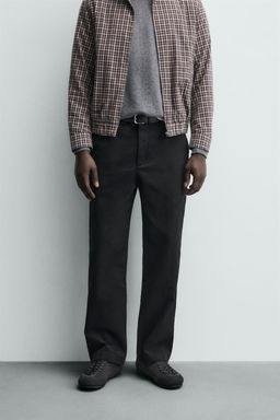 REGULAR FIT CHINO TROUSERS - Zara фото 2