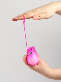 Цена за 12 шт. Антистресс игрушка «Мишка», мялка с пастой, МИКС