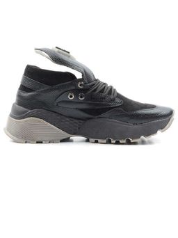 05-B5-47 BLACK Кроссовки женские (искусственные материалы) - Фабричный китай фото 10