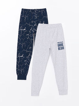 Beli Lastikli Erkek ?ocuk Pijama Alt 2li